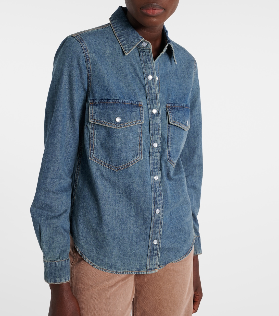 Noah denim shirt | Veronica Beard