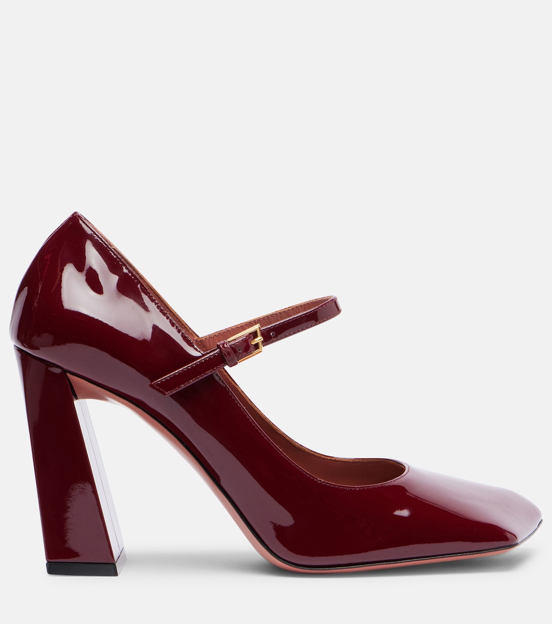 Charlotte 95 patent leather Mary Jane pumps | Amina Muaddi