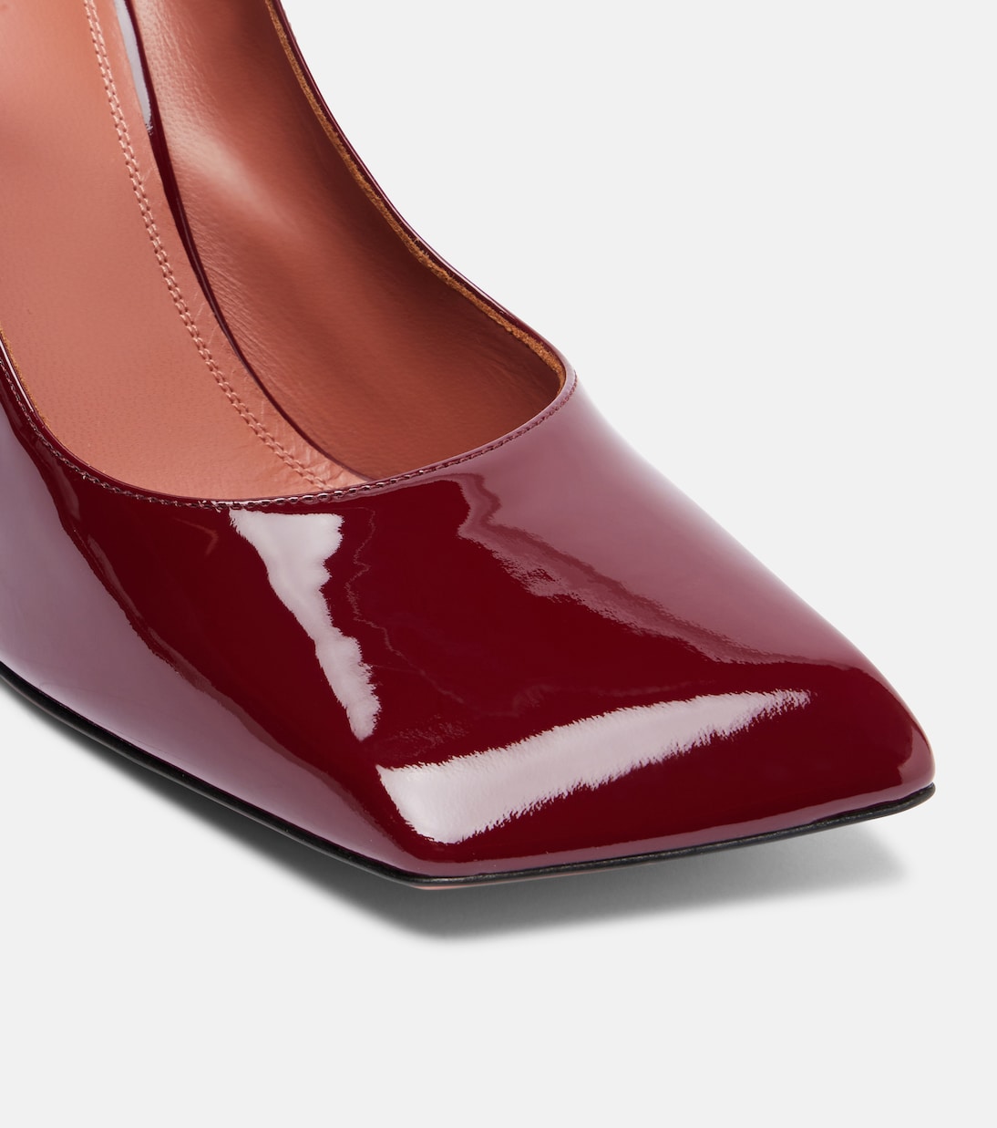 Charlotte 95 patent leather Mary Jane pumps | Amina Muaddi