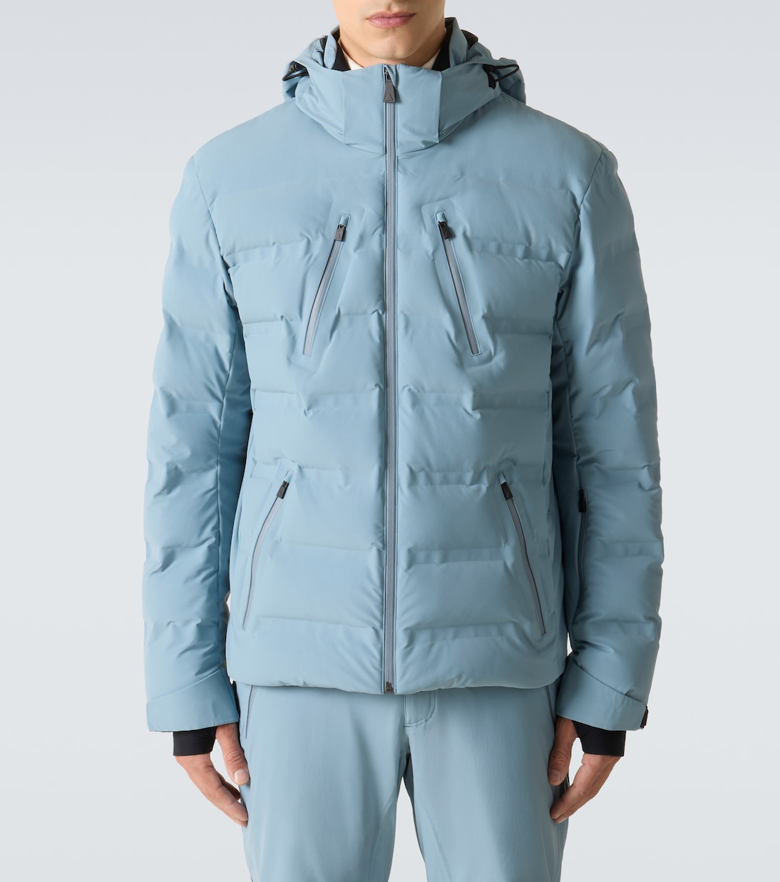 Nuke hooded down ski jacket | Aztech Mountain