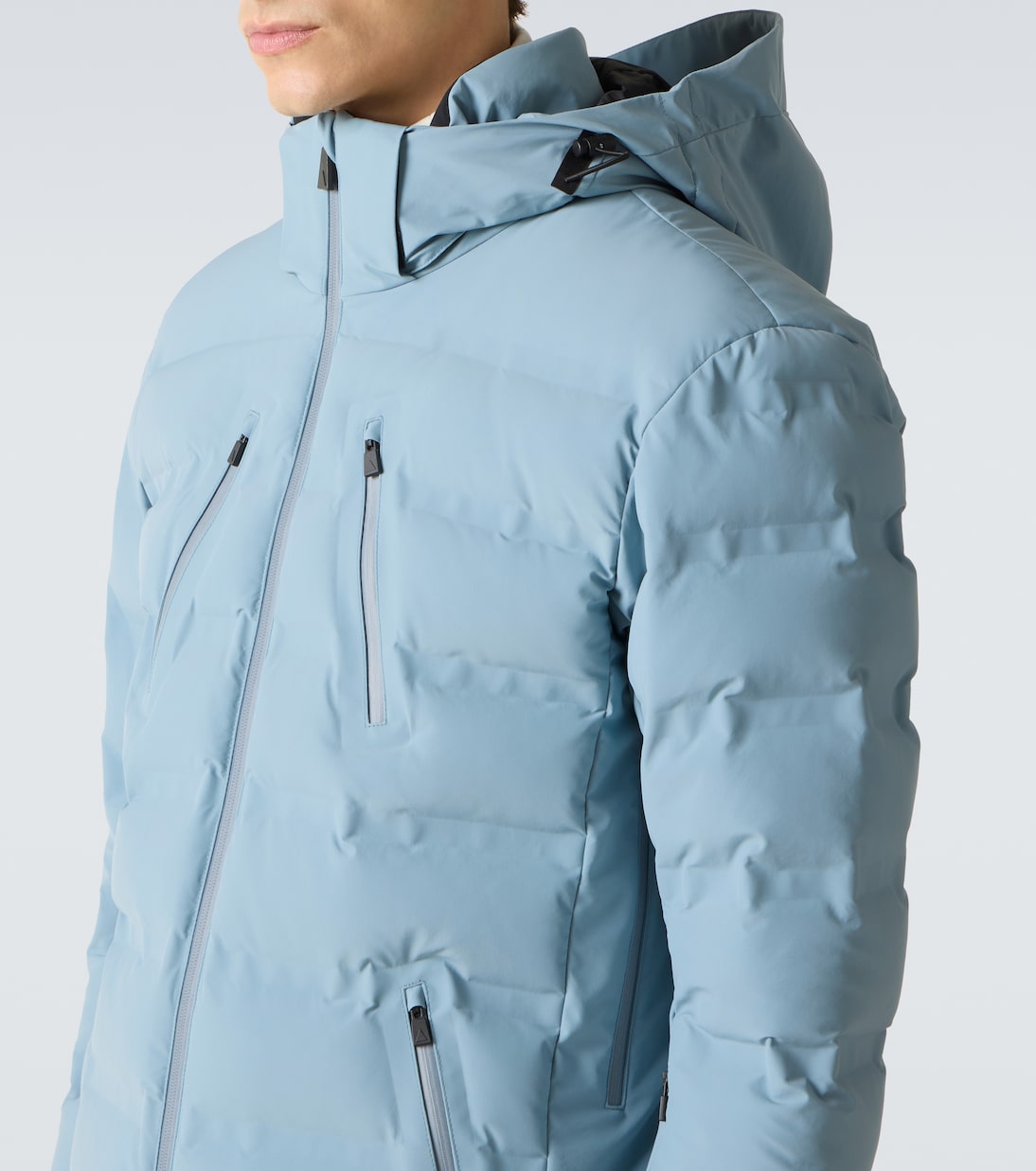 Nuke hooded down ski jacket | Aztech Mountain
