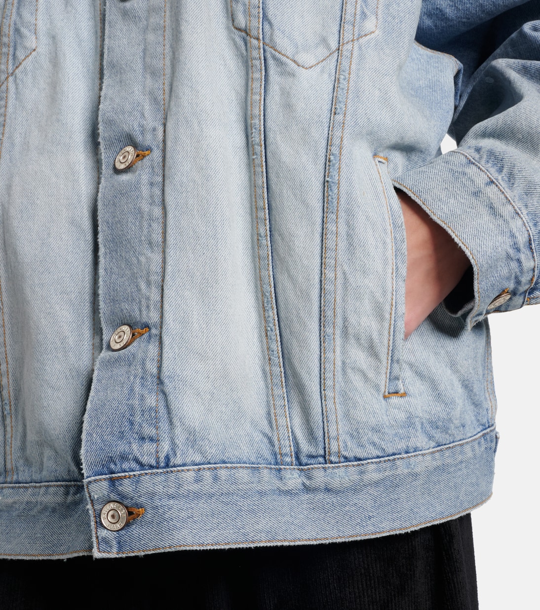 Logo denim jacket | Balenciaga