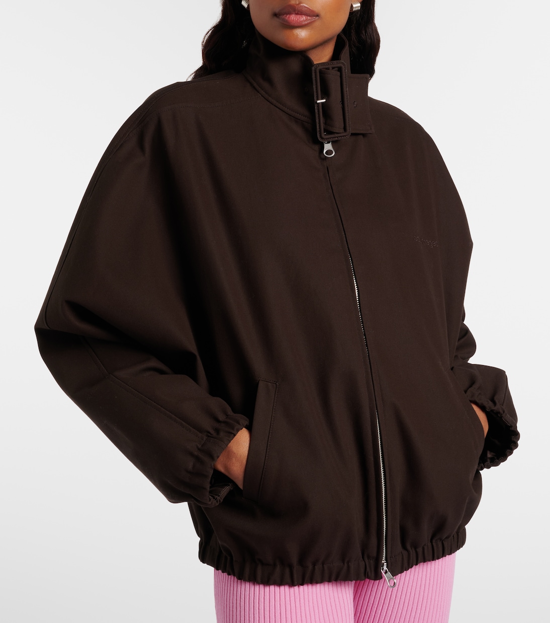 Veste bomber en coton | Courrèges