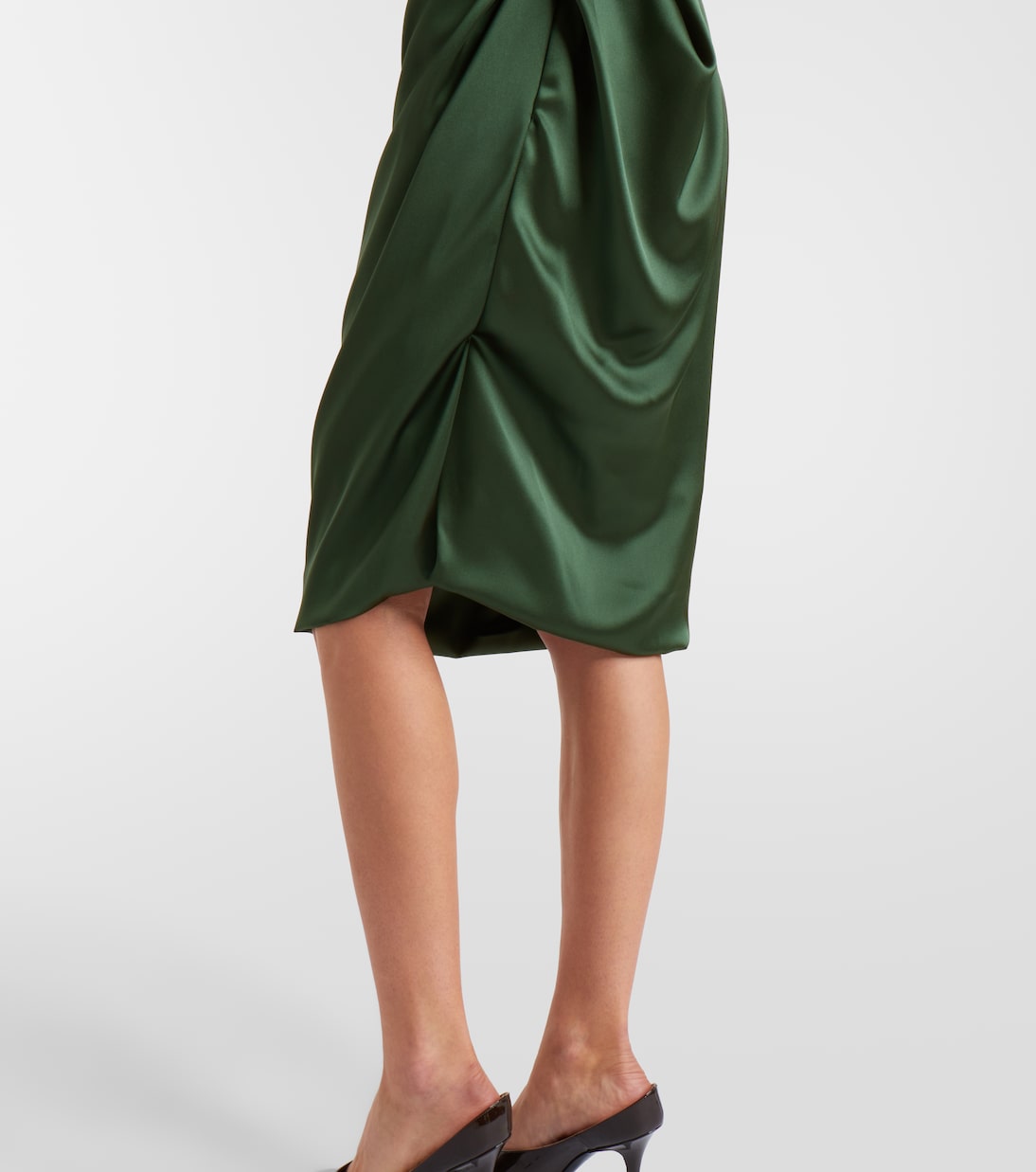 Ginnie Amber ruched midi dress | Vivienne Westwood