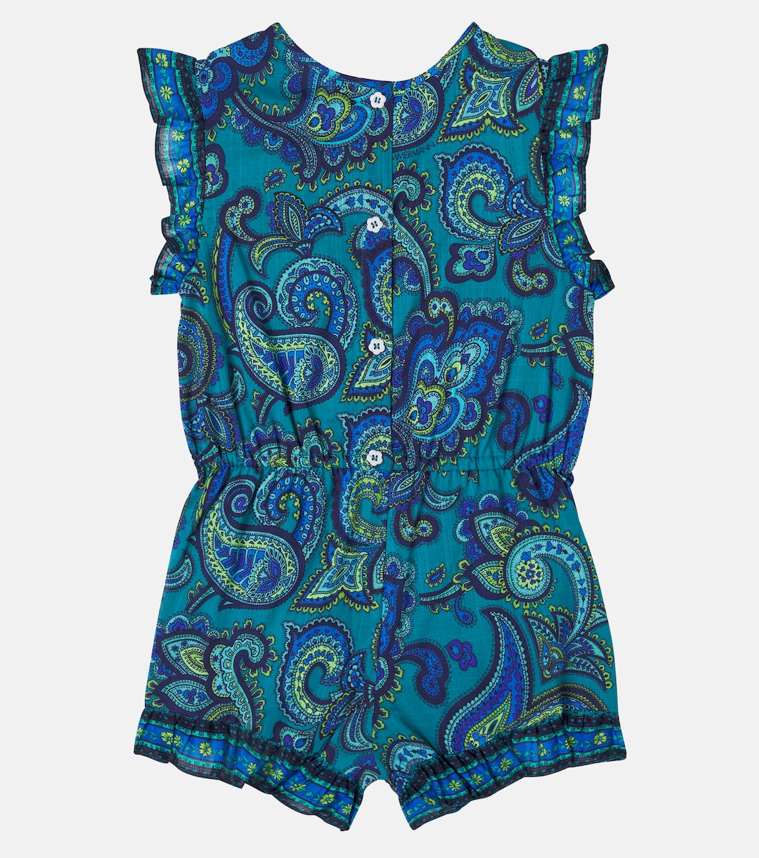 Patience paisley cotton romper | Zimmermann Kids