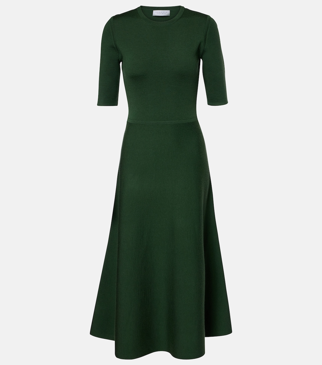 Seymore wool, cashmere, and silk midi dress | Gabriela Hearst