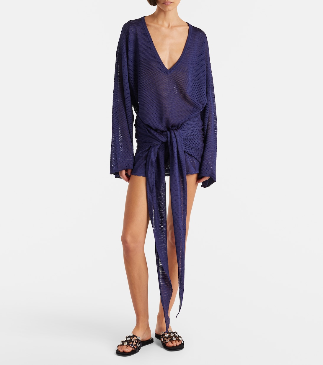 Open-knit minidress | The Attico