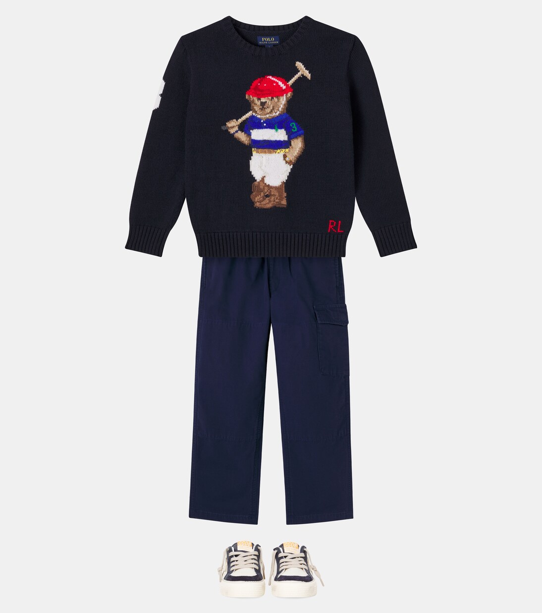 Polo Bear cotton sweater | Polo Ralph Lauren Kids