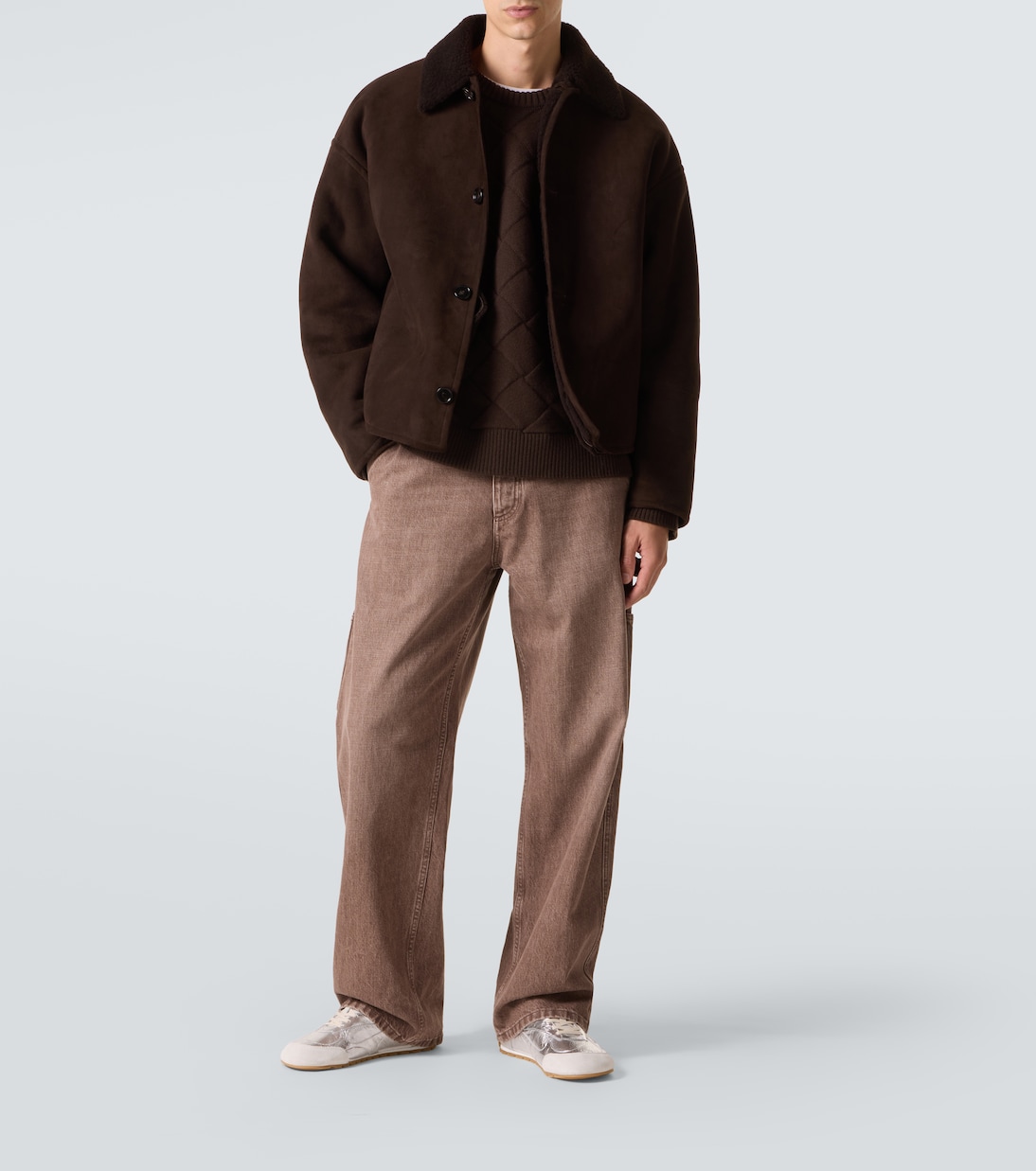 Zapatillas Orbit Flash de piel metalizada | Bottega Veneta