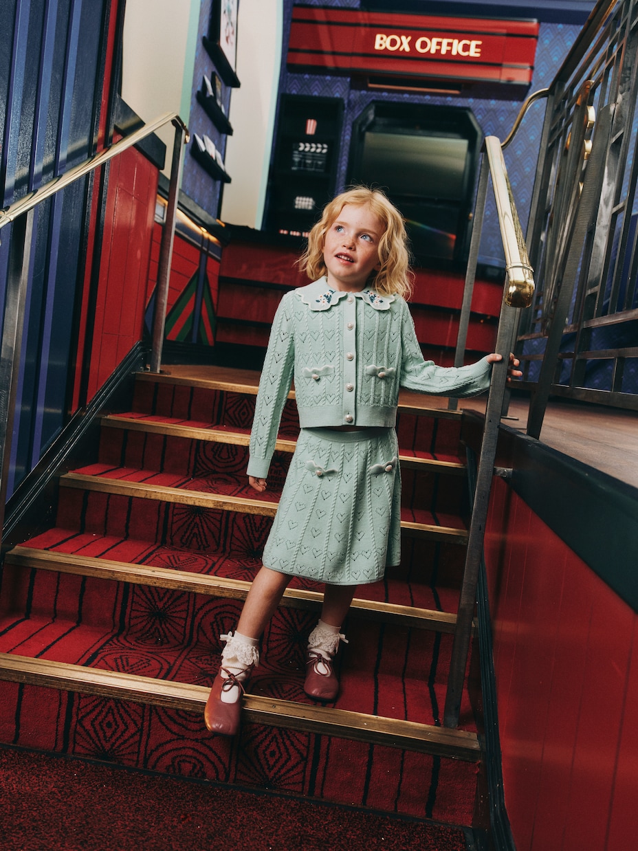 Pointelle skirt | Self-Portrait Kids