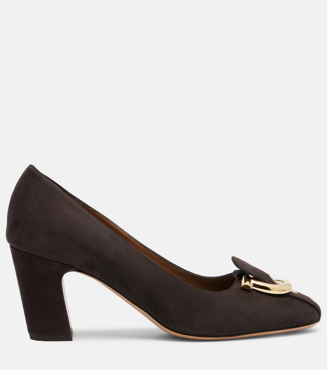 Pumps Gancini aus Veloursleder | Ferragamo