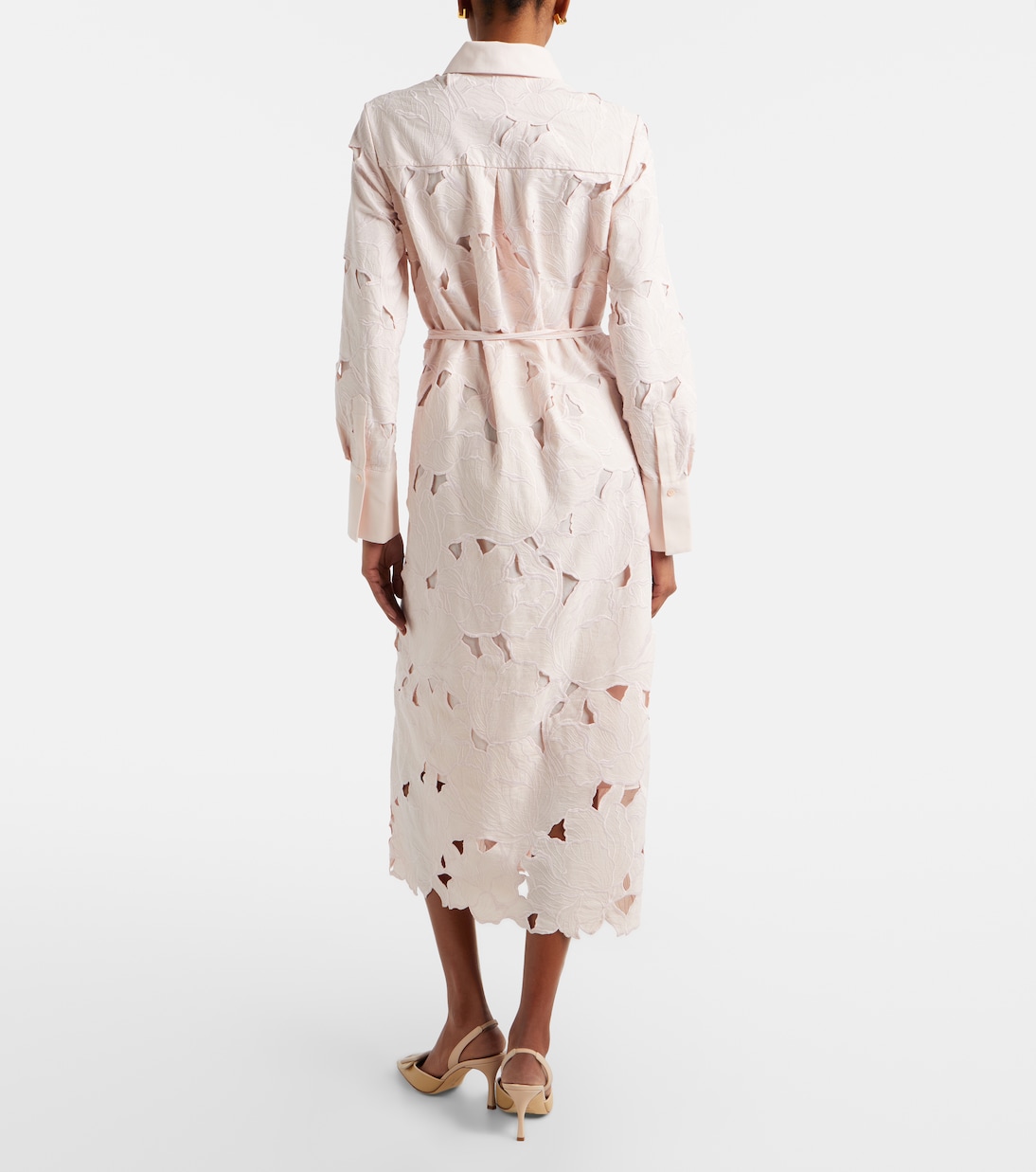 Guipure lace shirt dress | Erdem