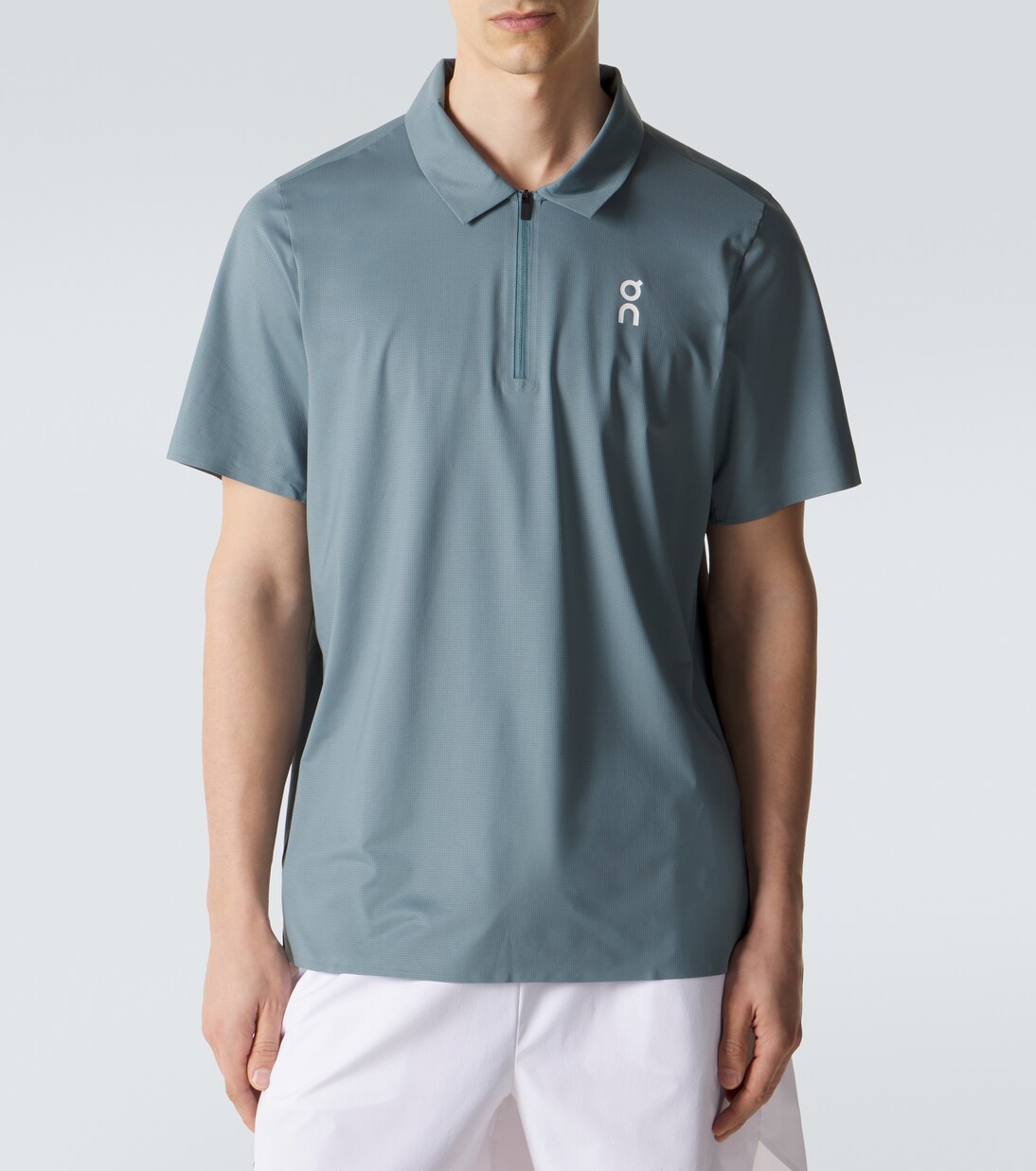 Court half-zip polo shirt | On