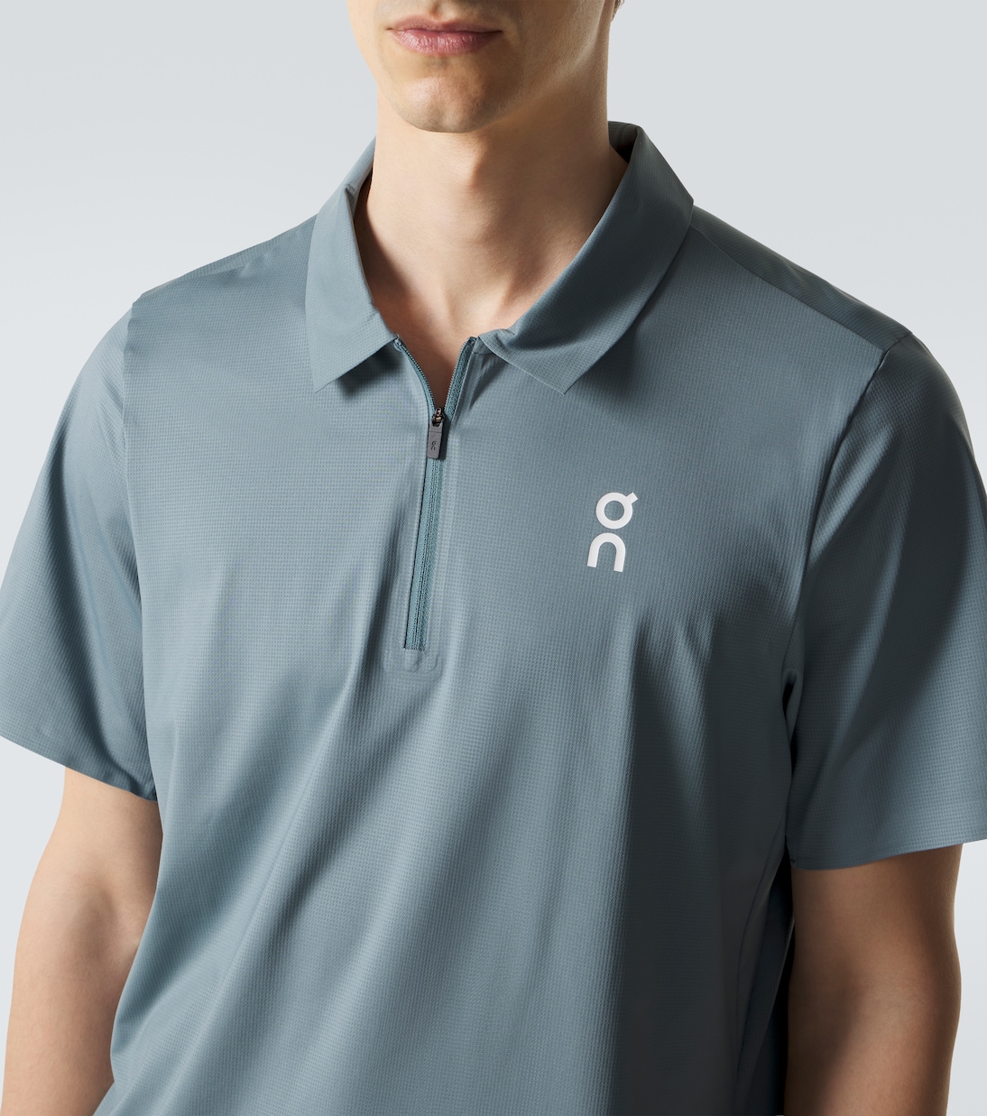 Court half-zip polo shirt | On