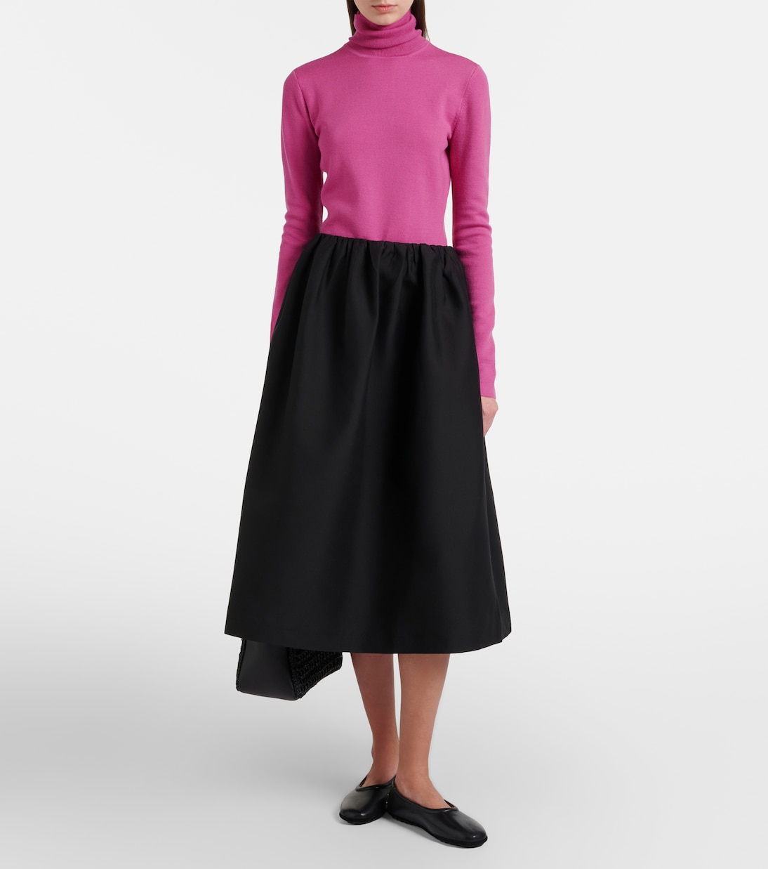 Studded leather ballet flats | Tod's