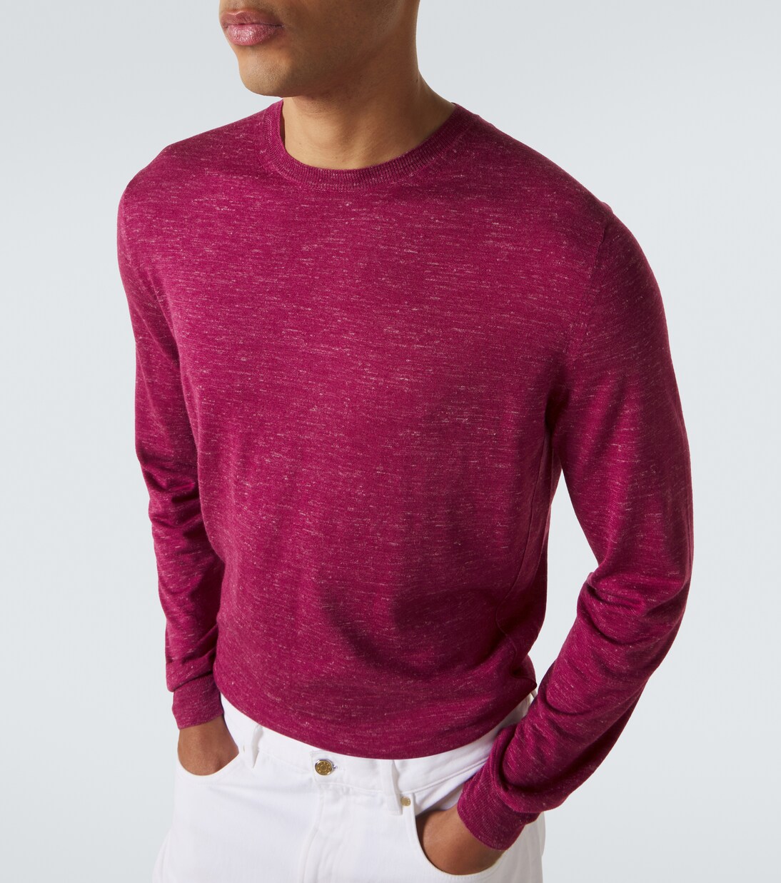 Silk, cashmere, and linen sweater | Zegna