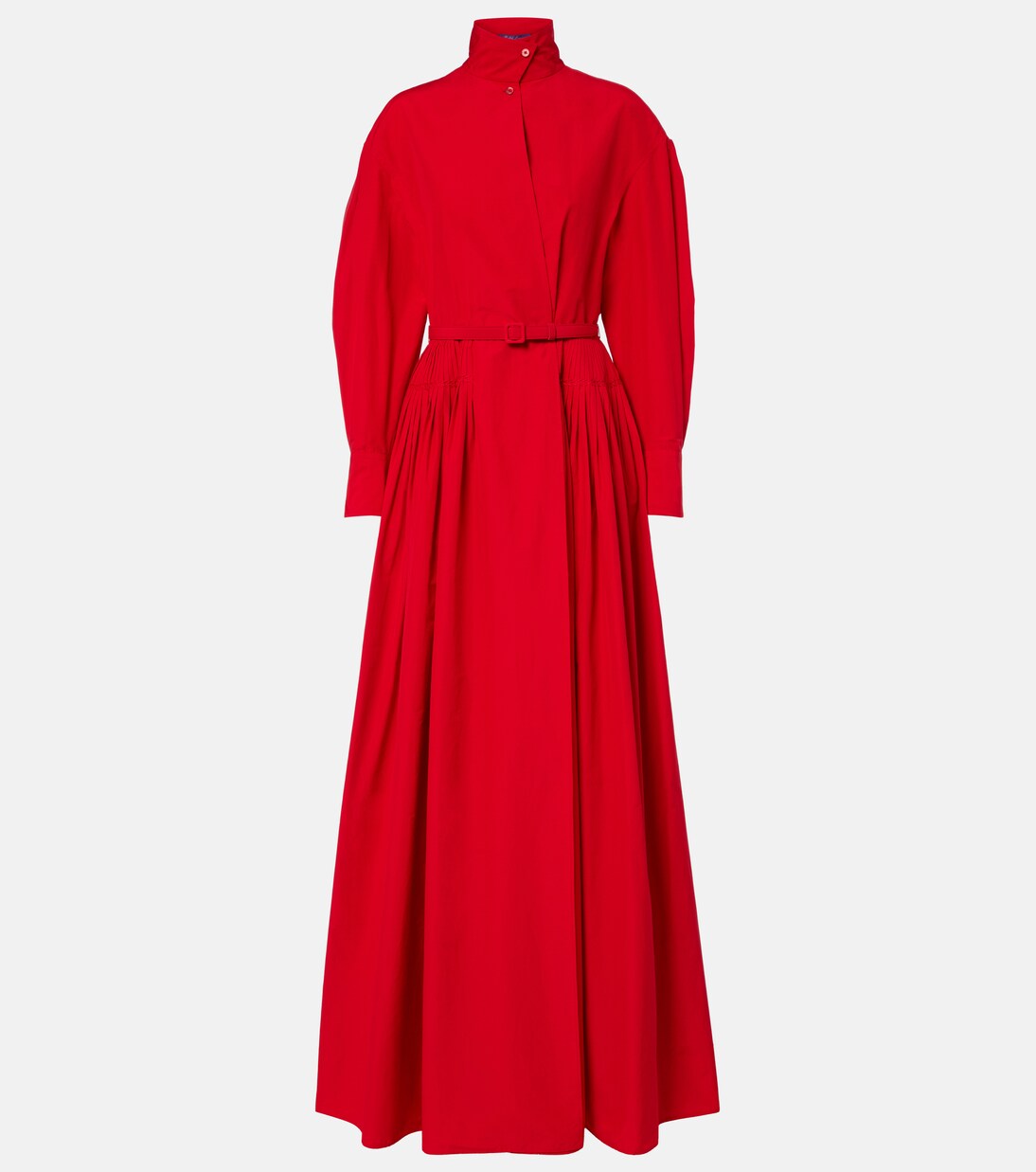 Daley 코튼 블렌드 포플린 벨티드 이브닝 가운 | Ralph Lauren Collection