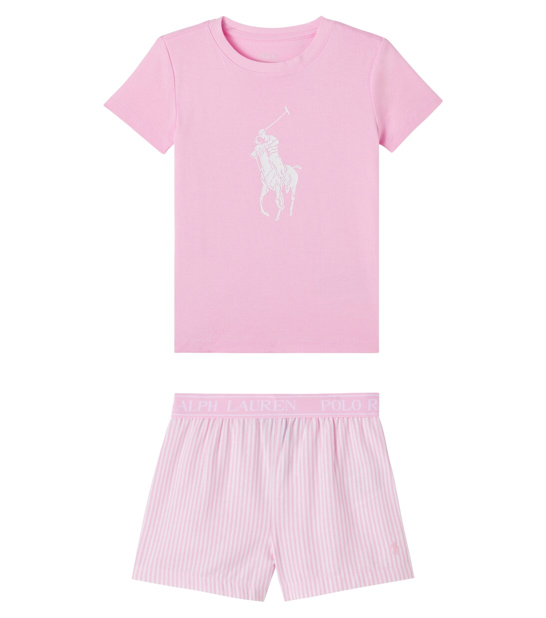 Bedruckter Pyjama aus Baumwoll-Jersey | Polo Ralph Lauren Kids