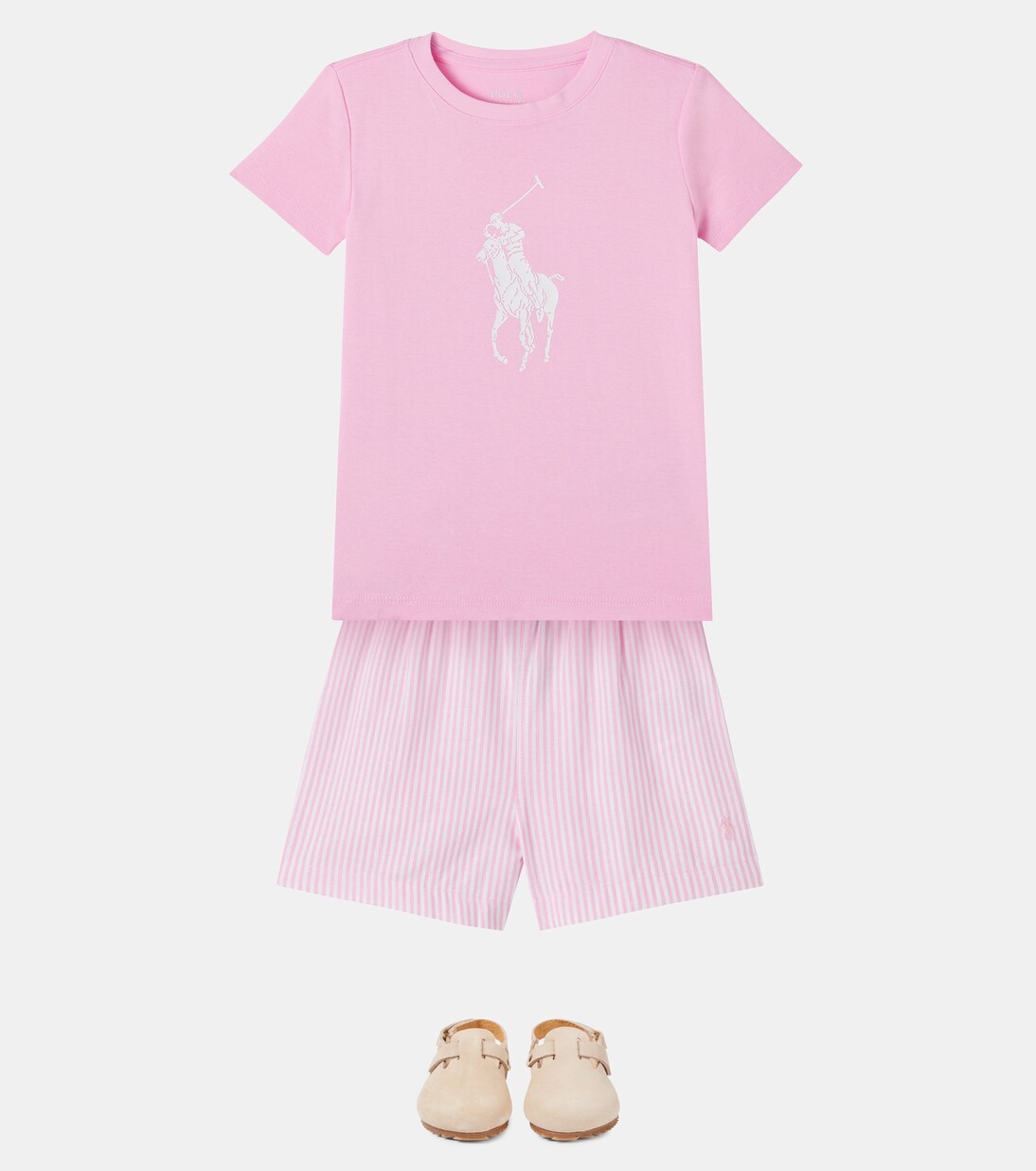 Bedruckter Pyjama aus Baumwoll-Jersey | Polo Ralph Lauren Kids