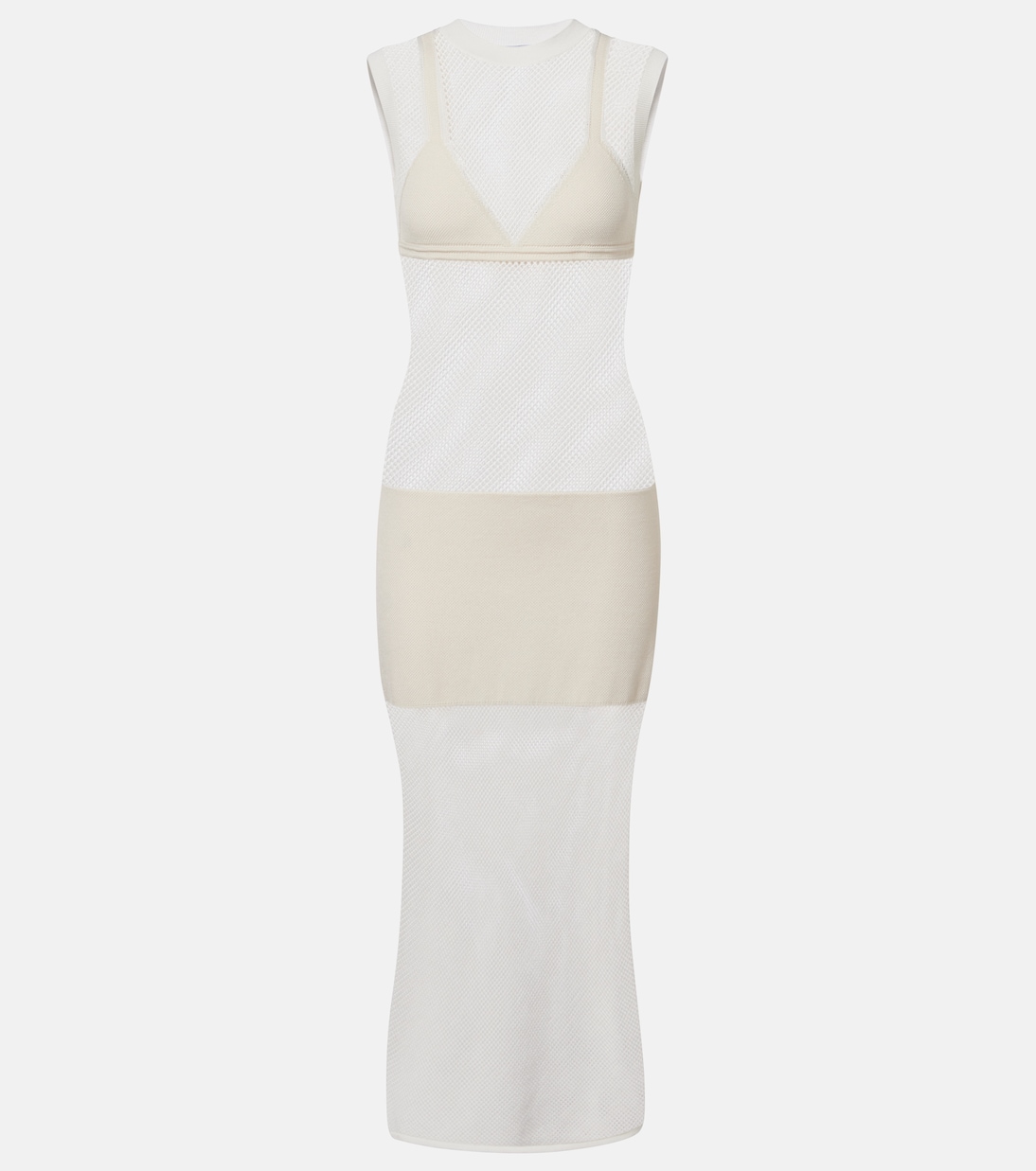 Crochet cotton maxi dress | Stella McCartney