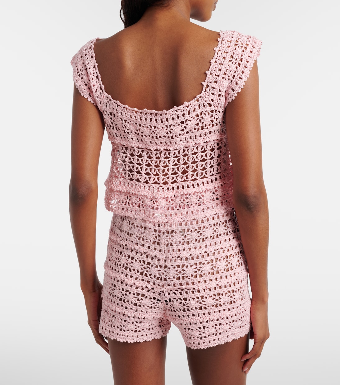 Cropped-Top Deauville aus Häkelstrick | Anna Kosturova