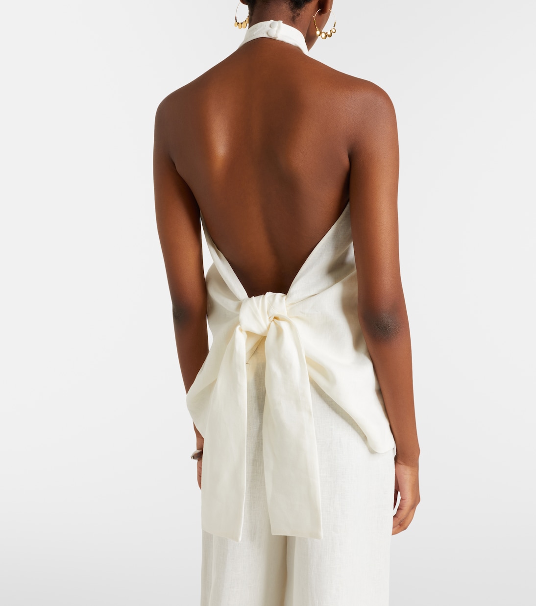 Verziertes Top Biba aus Leinen | Faithfull