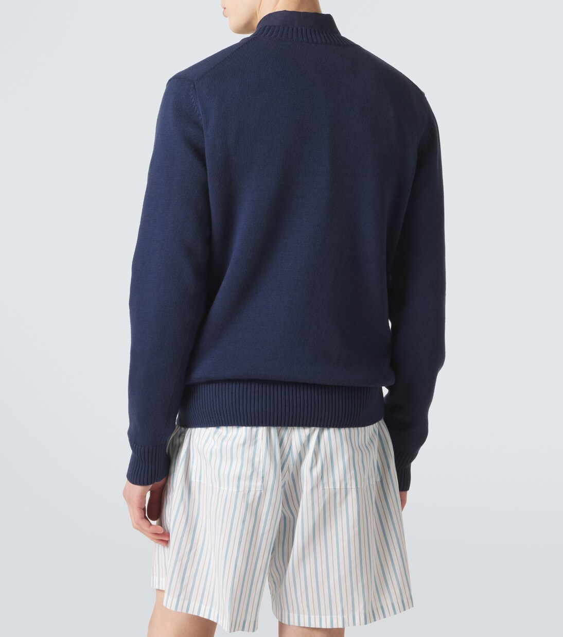 Jacquard cotton and cashmere sweater | Vilebrequin