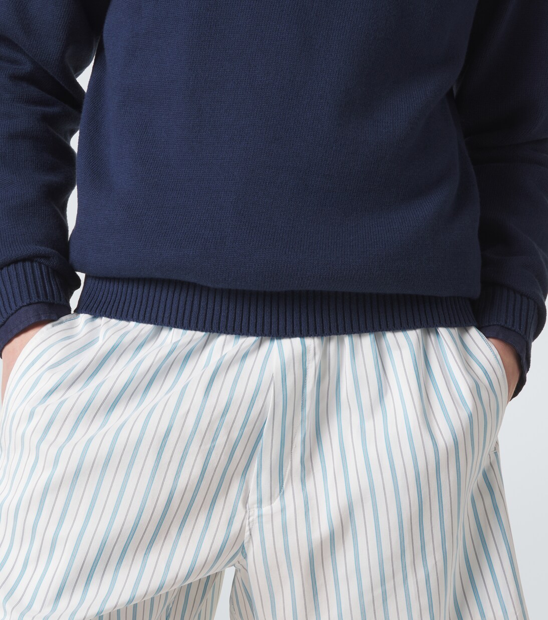 Jacquard cotton and cashmere sweater | Vilebrequin