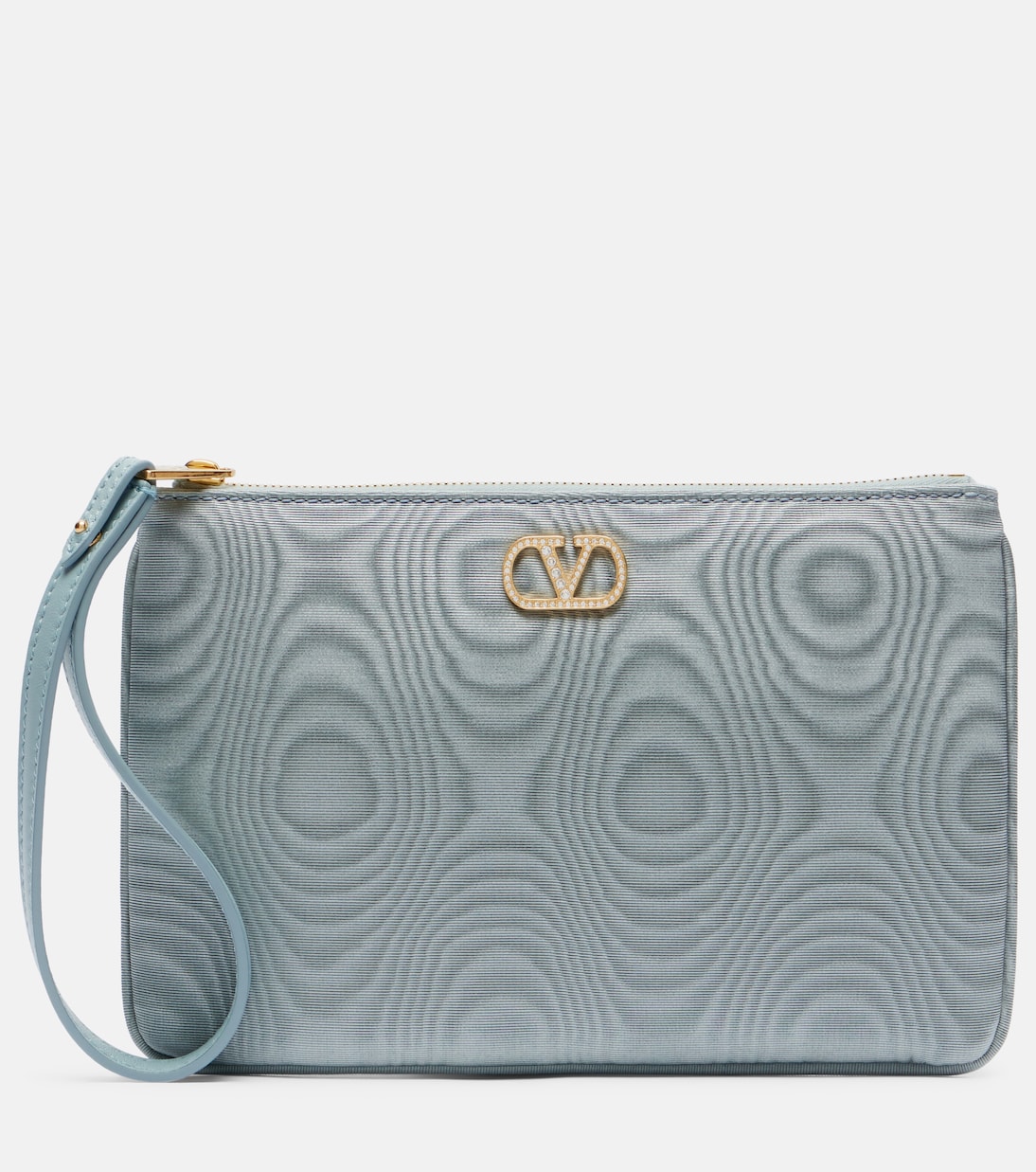 VLogo Signature Small embellished pouch | Valentino Garavani