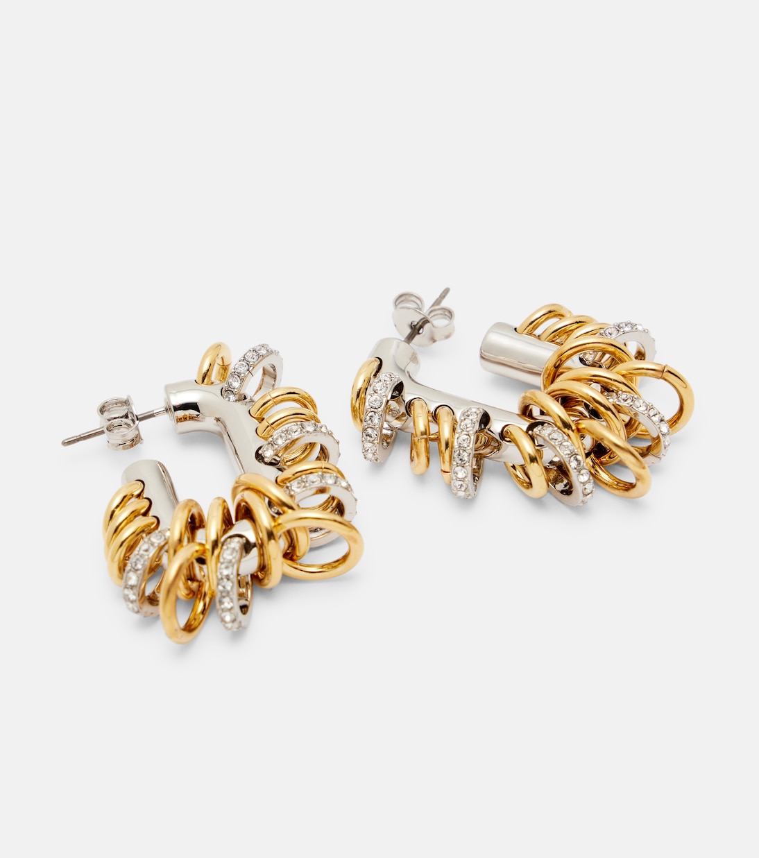 Punk XL Link Small embellished earrings | Rabanne
