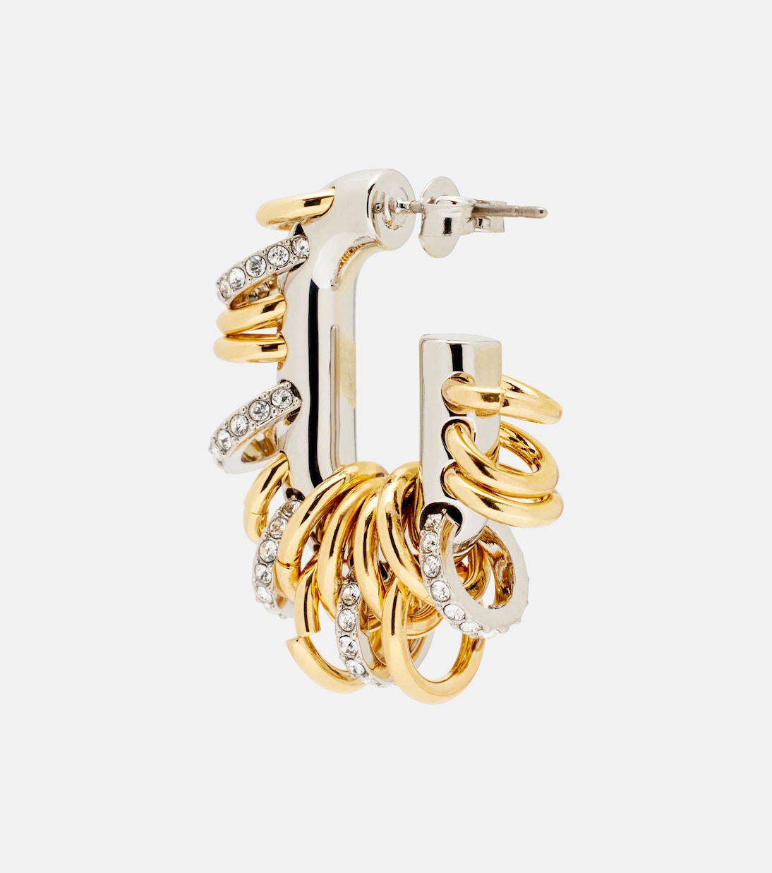Punk XL Link Small embellished earrings | Rabanne