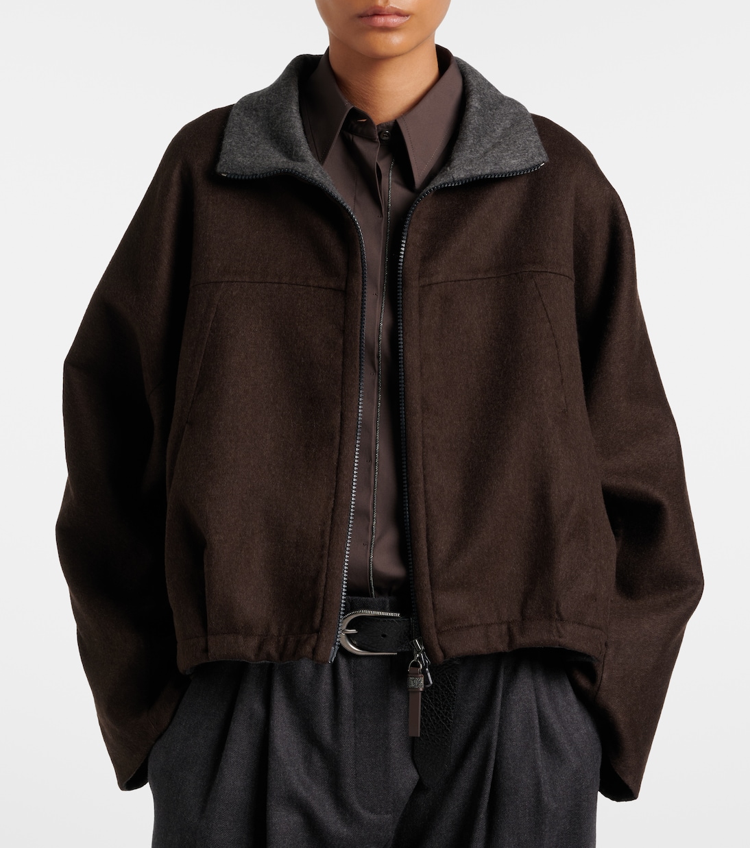 Veste en laine vierge | Brunello Cucinelli