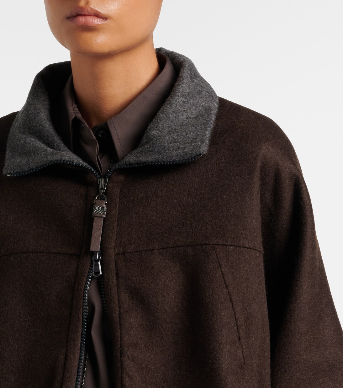 Veste en laine vierge | Brunello Cucinelli