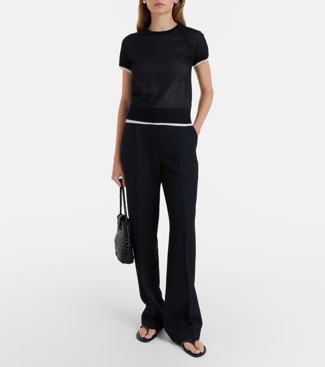 T-shirt en coton mélangé | Vince