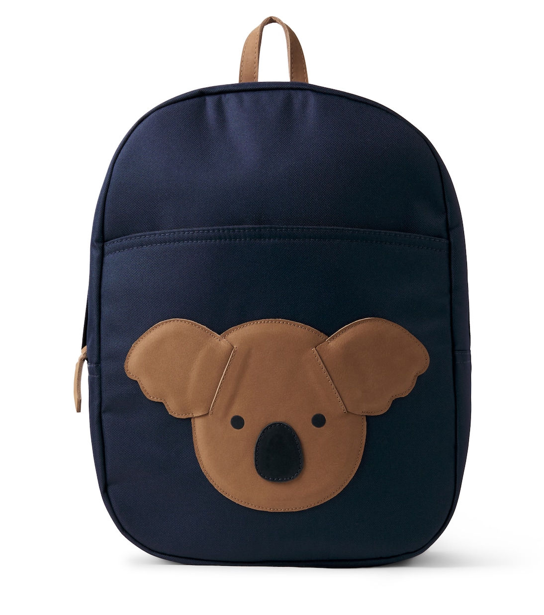 Pibbe leather-trimmed backpack | Donsje