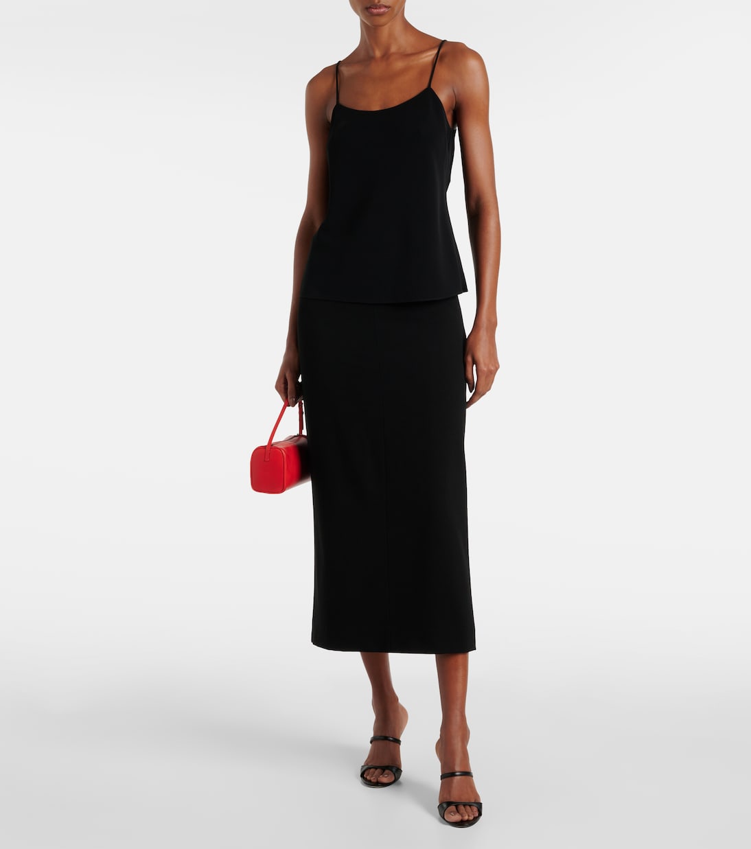 Top Biggins aus Satin | The Row