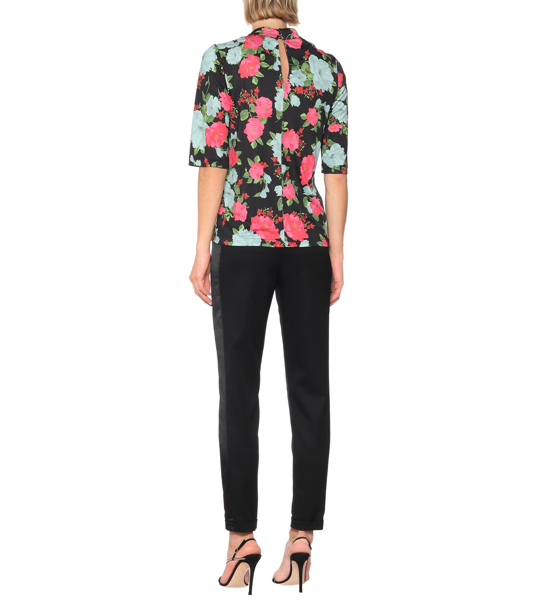 Top Kacey imprimé | Erdem