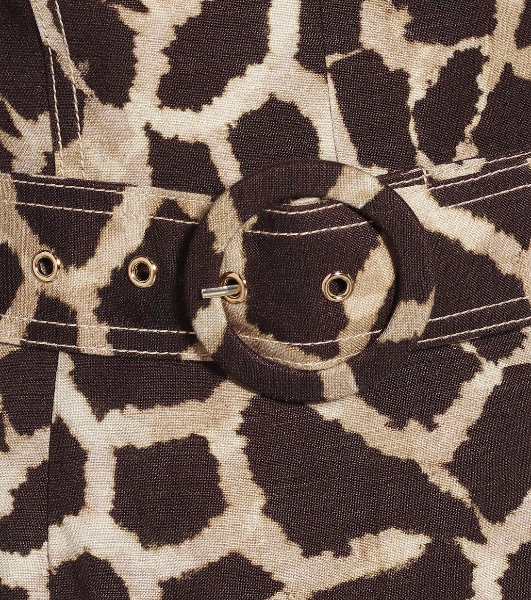 Robe Acacia imprimée en lin mélangé | Rebecca Vallance