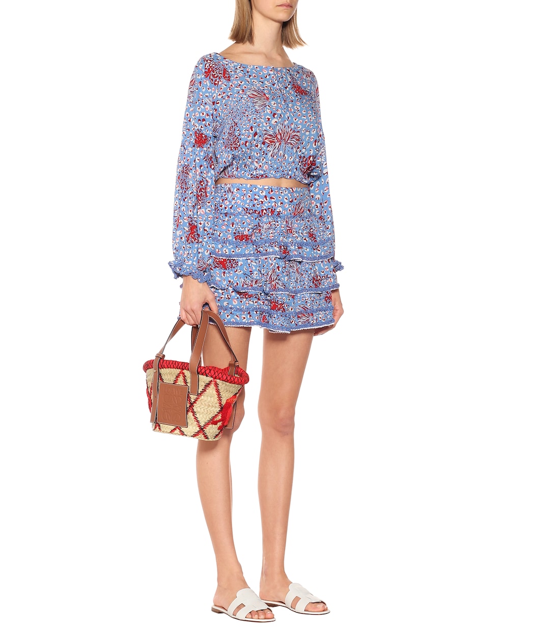 Cropped-Top Bety aus Crêpe de Chine | Poupette St Barth