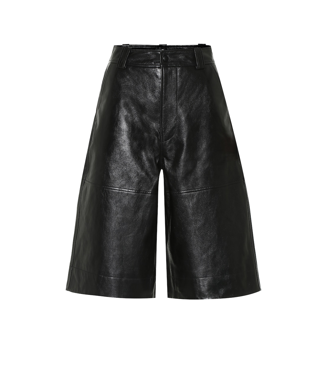 Leather shorts | Ganni