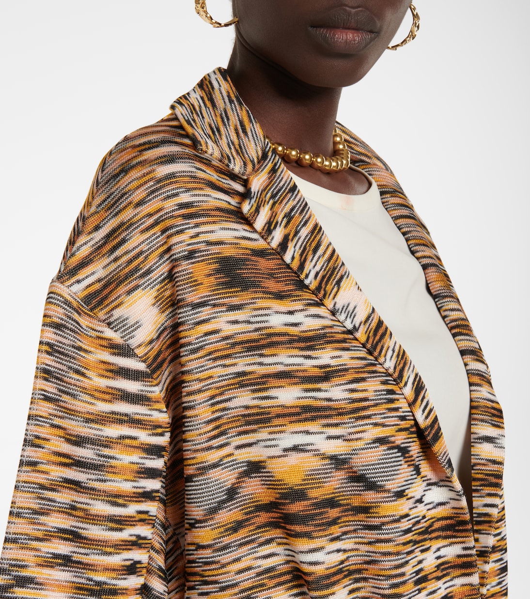 Cardigan aus einem Wollgemisch | Missoni