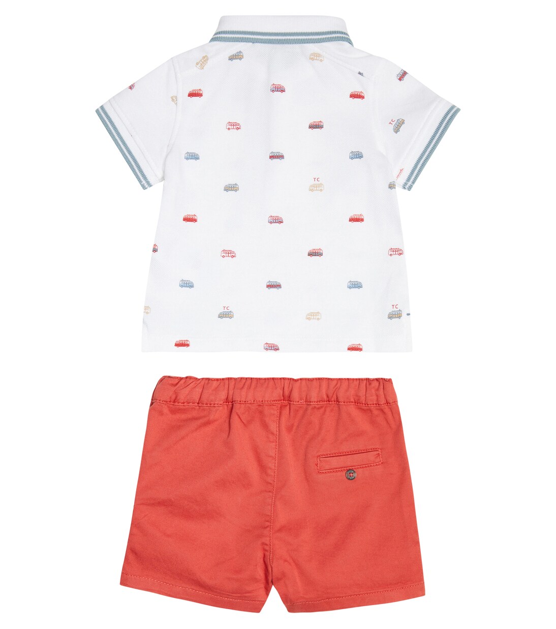 Baby polo shirt and shorts set | Tartine et Chocolat