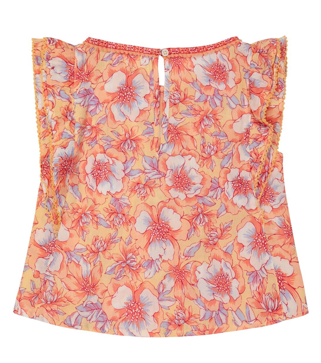 Amber floral top | Poupette St Barth Kids