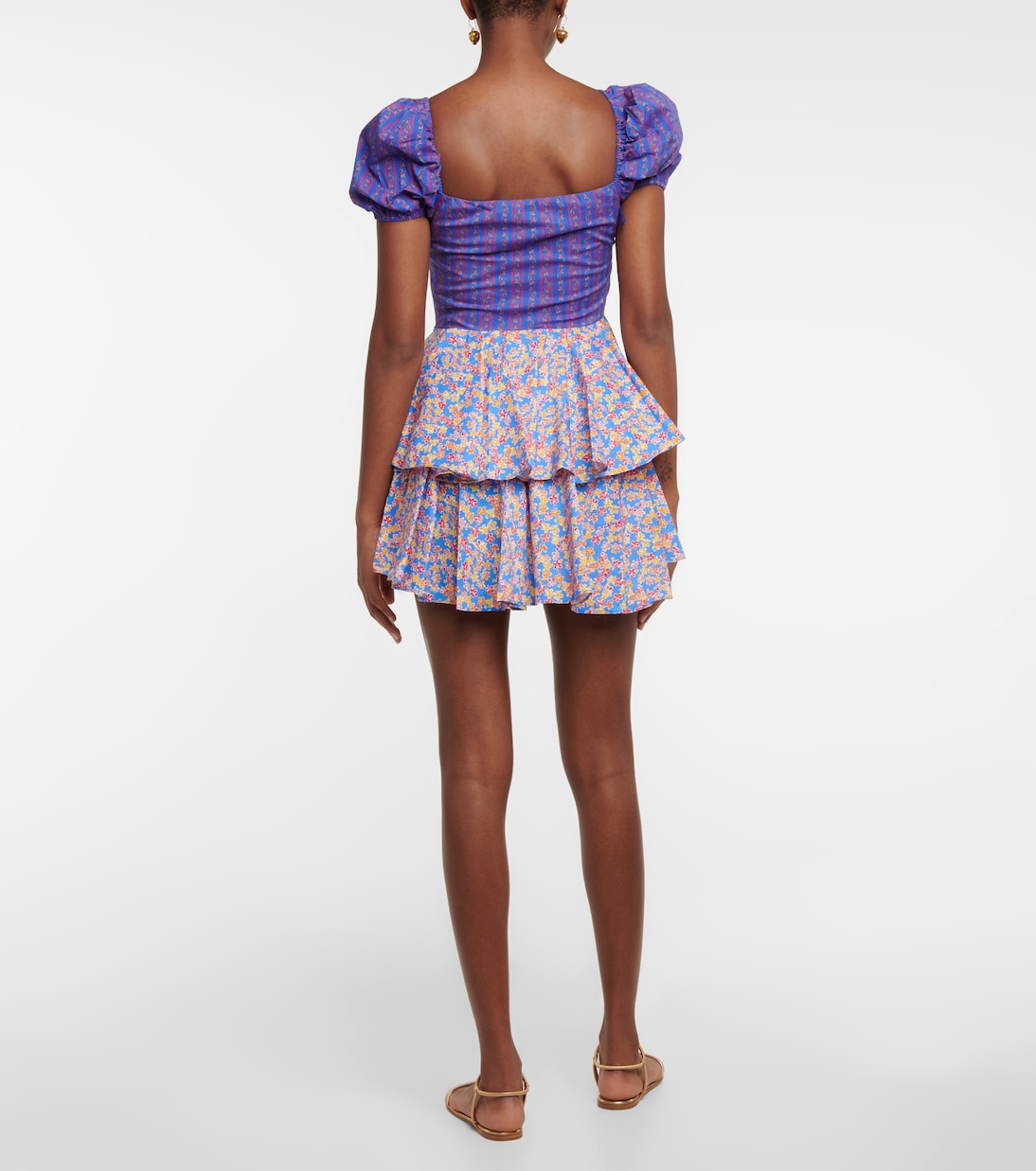 Bedrucktes Minikleid Louisa | Caroline Constas