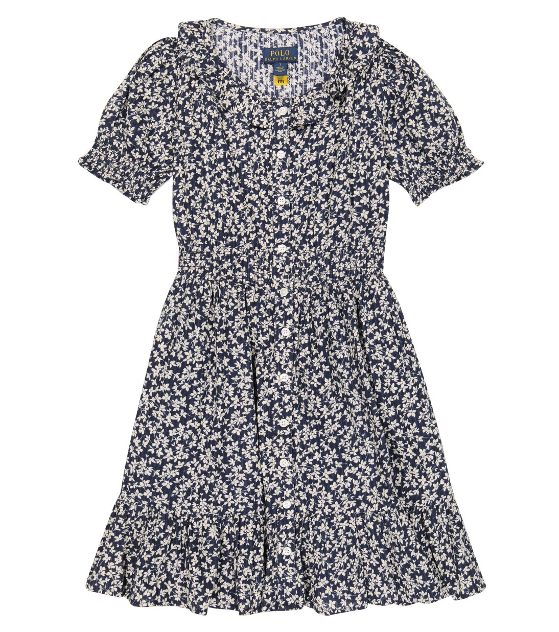 Floral printed cotton dress | Polo Ralph Lauren Kids