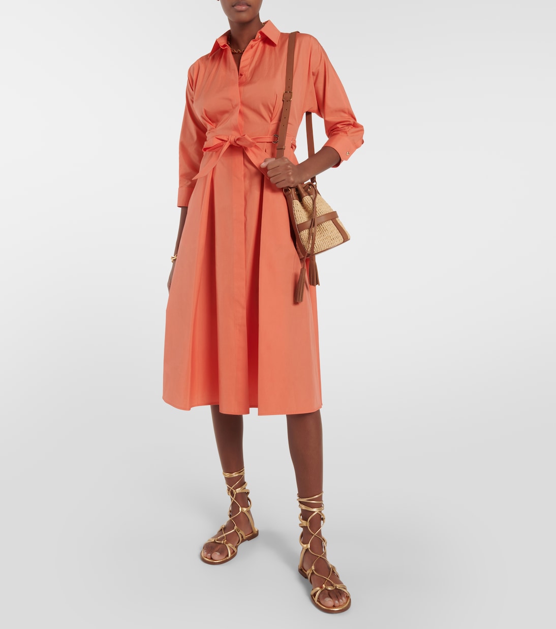 Abito chemisier Flavio in cotone | Max Mara