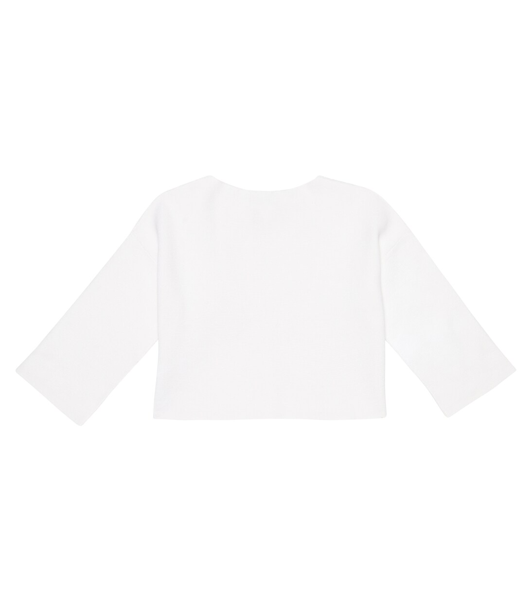 Cropped cotton cardigan | Il Gufo
