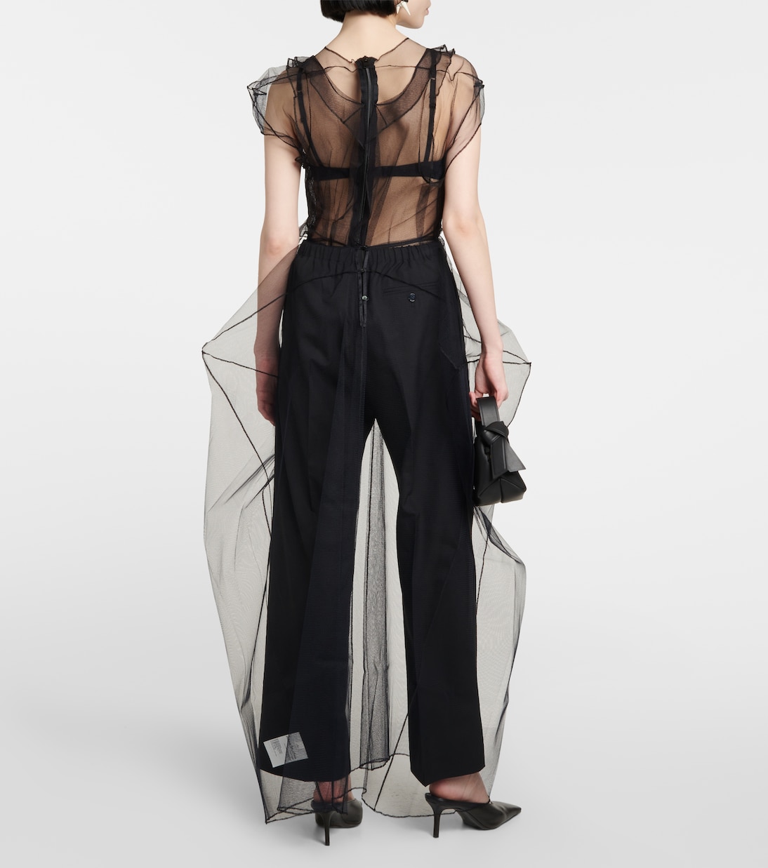 Maxirock aus Mesh | Acne Studios