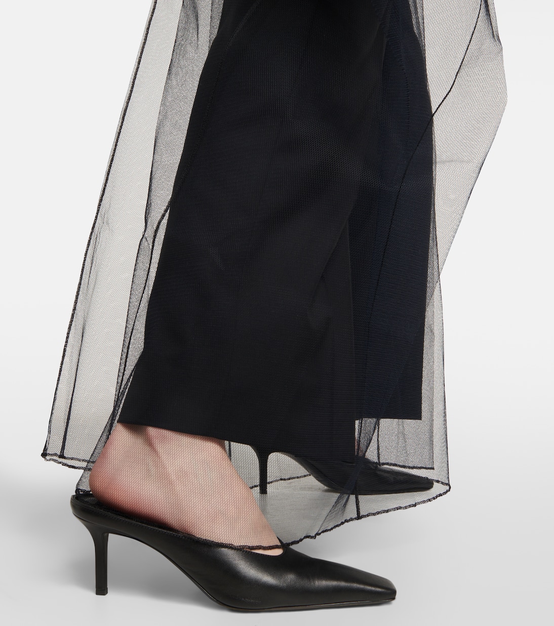 Maxirock aus Mesh | Acne Studios