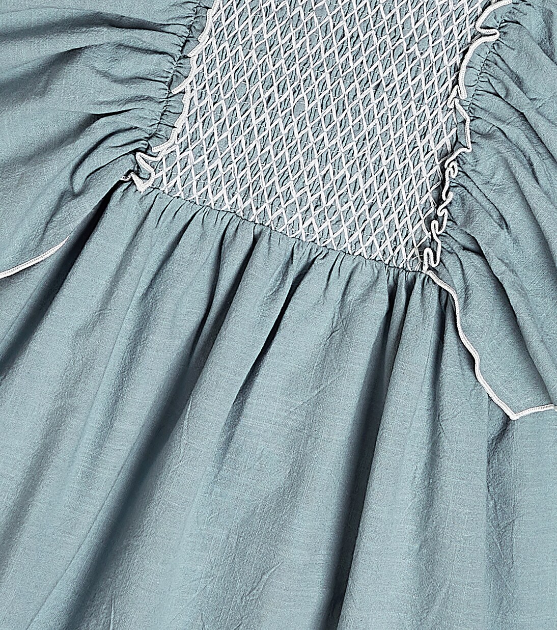 Moraira smocked cotton dress | Suncracy